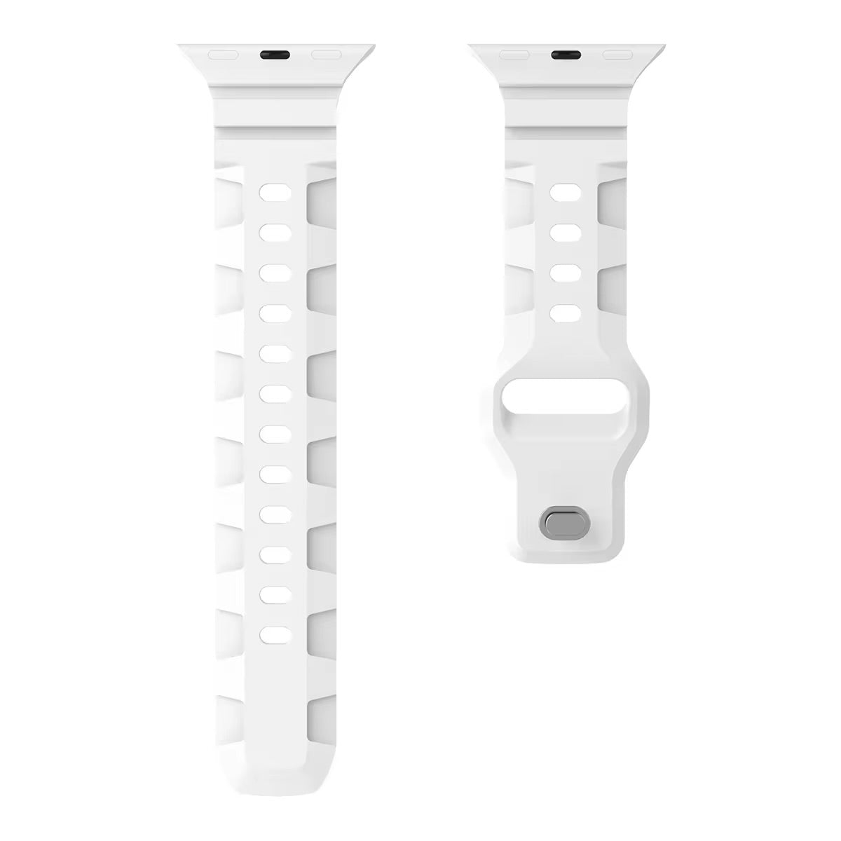T-Buckle sports silicone watch band