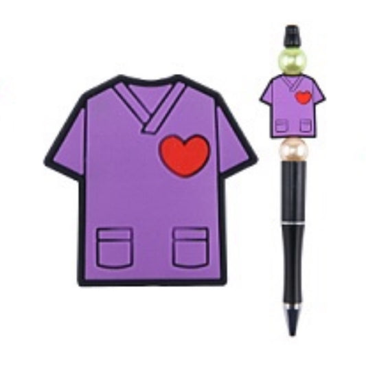 Purple Scrubs pen